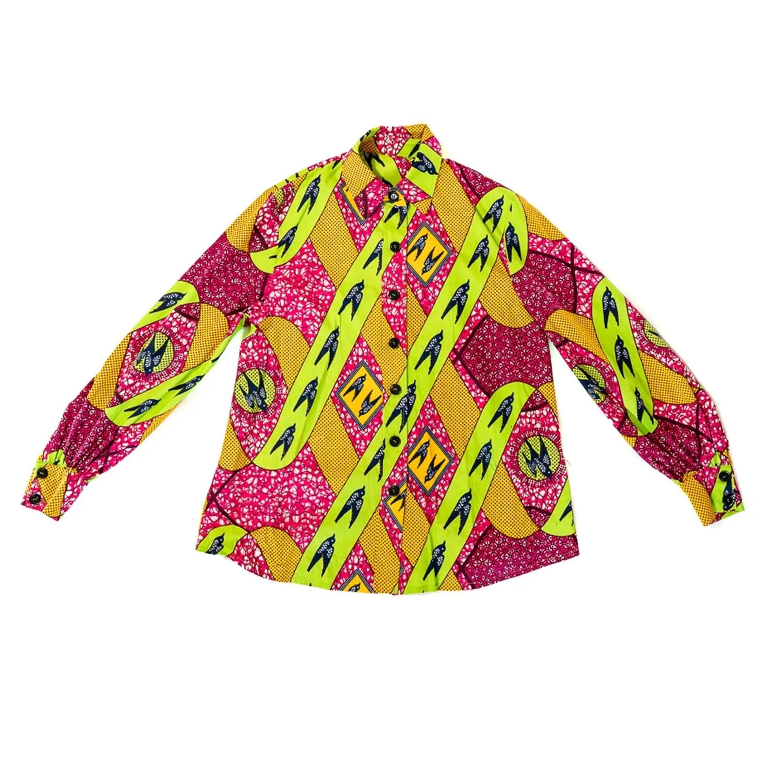 Chemise manche ballon Angela Davis - SEYDI Paris